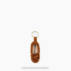 Minnetonka Italia - Minnetonka Anelli chiave Mini MOC marrone unisex 8B28529 Accessori