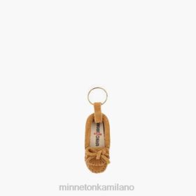 Minnetonka Italia - Minnetonka Anelli chiave Mini MOC taupe unisex 8B28532 Accessori