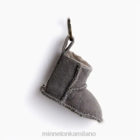 Minnetonka Italia - Minnetonka Anelli di tasti di avvio mini grigio unisex 8B28535 Accessori