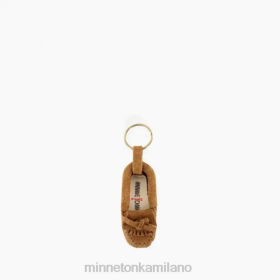 Minnetonka Scarpe - Minnetonka Anelli chiave Mini MOC marrone polveroso unisex 8B28530 Accessori