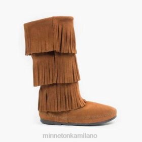Minnetonka Scarpe - Minnetonka Avvio marginale a 3 strati marrone donne 8B282 calzature