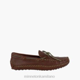 Minnetonka Scarpe - Minnetonka P.W. MOC di guida marrone/oliva uomini 8B28377 calzature