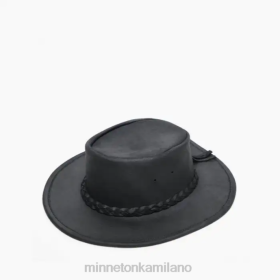 Minnetonka Scarpe - Minnetonka Piegare il cappello nero unisex 8B28512 Accessori