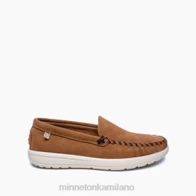 Minnetonka Scarpe - Minnetonka Scopri il classico marrone polveroso uomini 8B28344 calzature