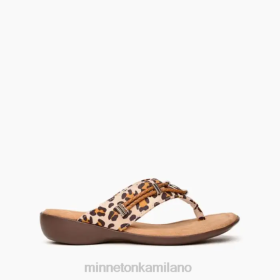 Minnetonka Scarpe - Minnetonka Silverthorne 360 stampa leopardo crema donne 8B28155 calzature