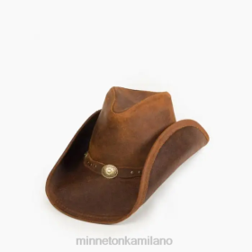 Minnetonka Scarpe - Minnetonka Silverton Dude Hat Ruff marrone unisex 8B28527 Accessori