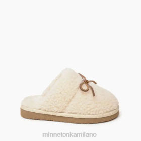 Minnetonka Scarpe - Minnetonka mini scoff di raffica crema bambini 8B28509 calzature