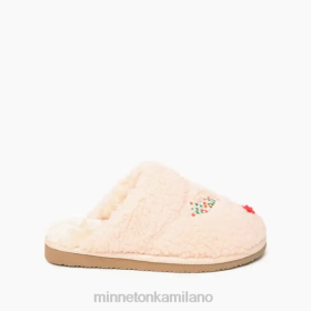 Minnetonka Scarpe - Minnetonka rendeer cami renna di crema bambini 8B28500 calzature