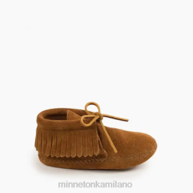 Minnetonka Scarpe - Minnetonka stivale da softsole frange classico marrone bambini 8B28470 calzature