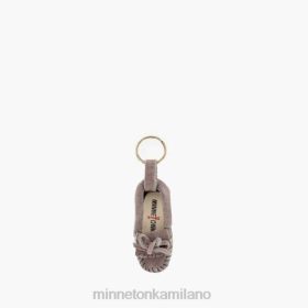 Minnetonka Stivali - Minnetonka Anelli chiave Mini MOC grigio unisex 8B28531 Accessori