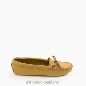 Minnetonka Stivali - Minnetonka Doppio softsole in pelle di cervo naturale donne 8B2866 calzature