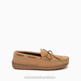 Minnetonka Stivali - Minnetonka Hardsole foderato a plaid cannella uomini 8B28432 calzature